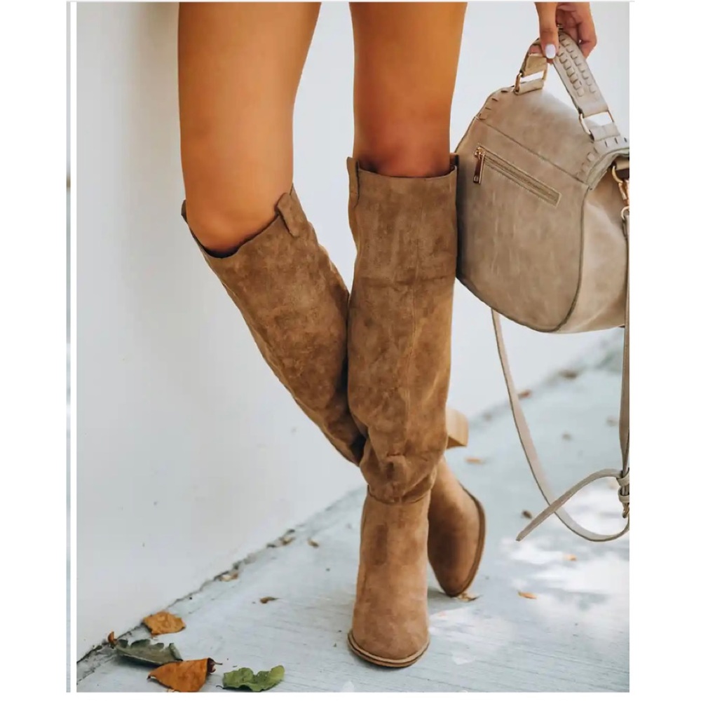 ✨Brand New, Never Worn - SAINT SLOUCH BOOT - CAMEL Color size 7✨